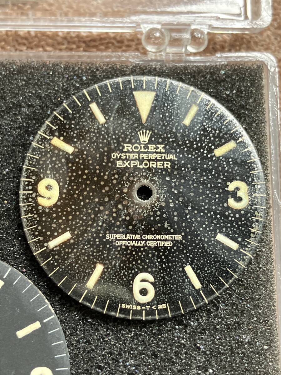 ロレックス★ROLEX純正 1016 エクスプローラー サークルなし ミラーダイヤル 文字板拍卖