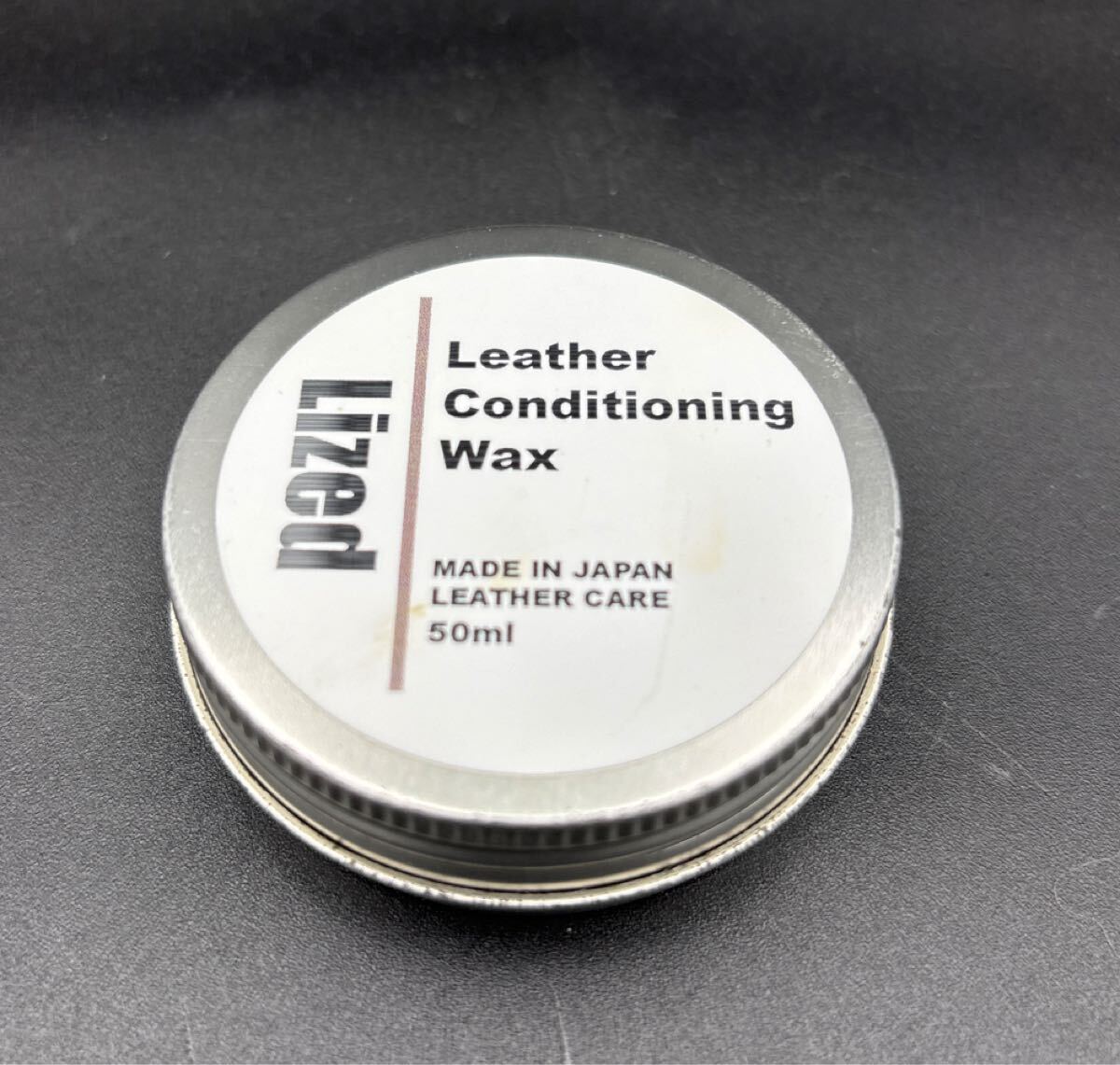 レザークラフト材料 Lized 天然由来100% レザーワックス 50ml Conditioning Wax 革用ワックス拍卖