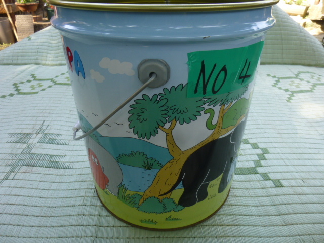 ■ブリキ・空き缶・収納・バケツ・ペール缶・20L・インテリア・飾り・№4拍卖
