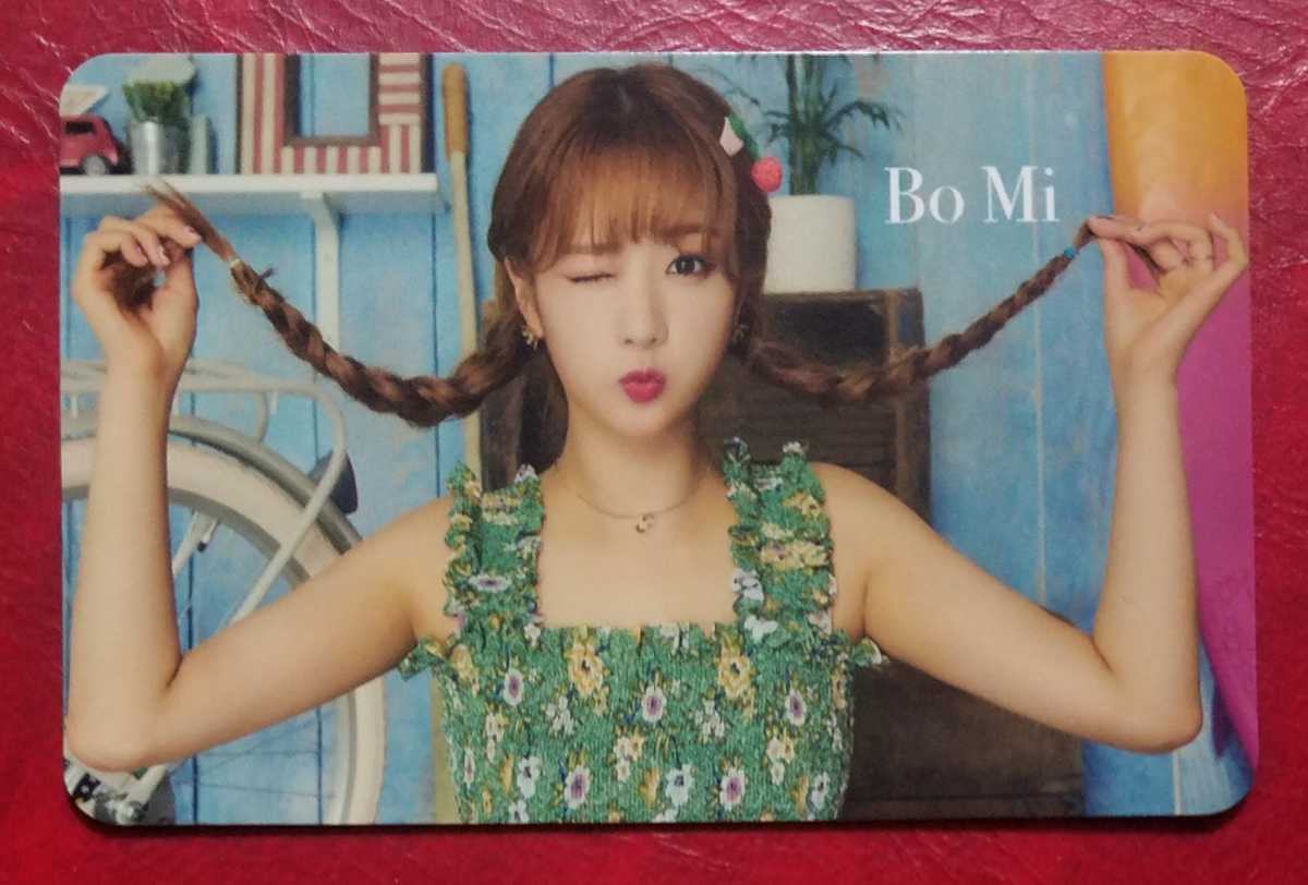 Apink ボミ もっとGO!GO! トレカ デニムver. Type-B 初回限定盤C,D盤柄 即決 日本盤 Bomi トレーディングカード フォトカード拍卖
