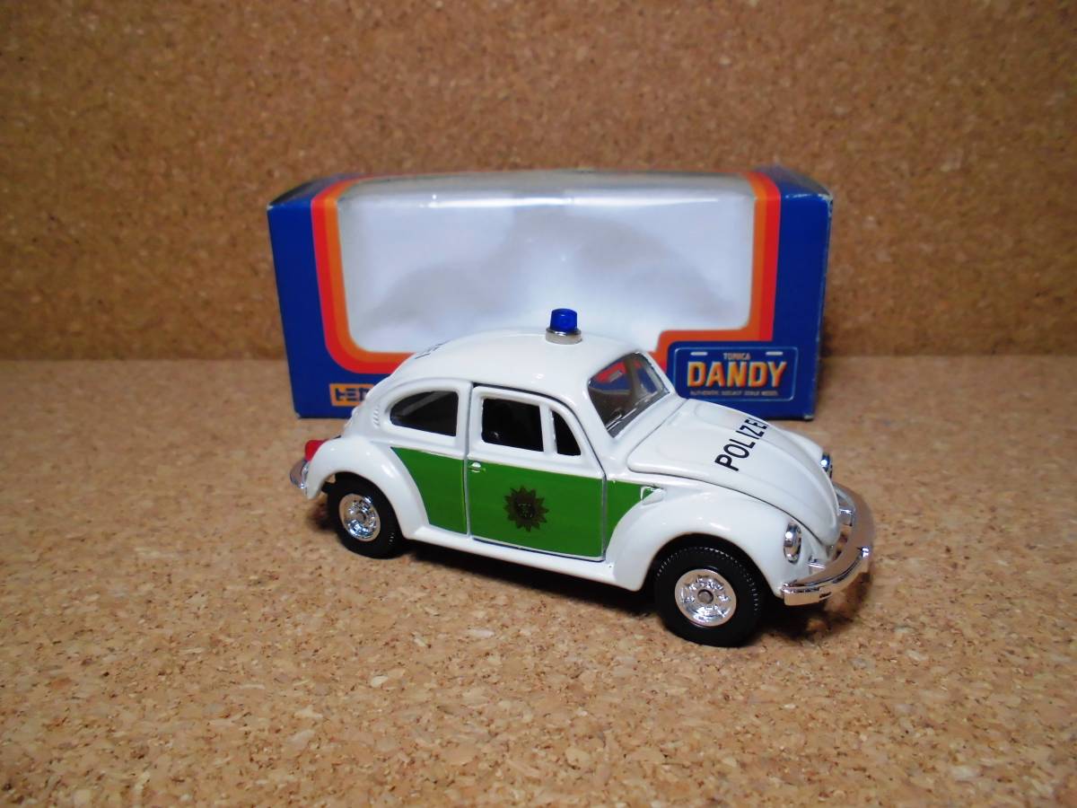 トミカ ダンディー フォルクスワーゲン ポリスカー 1/43 F21 西ドイツ ビートル拍卖