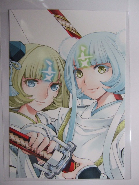 ワンダーグー 限定 蒼き鋼のアルペジオ 19巻 ポストカード 200606 WonderGOO 非売品 Ark Performance 特典拍卖