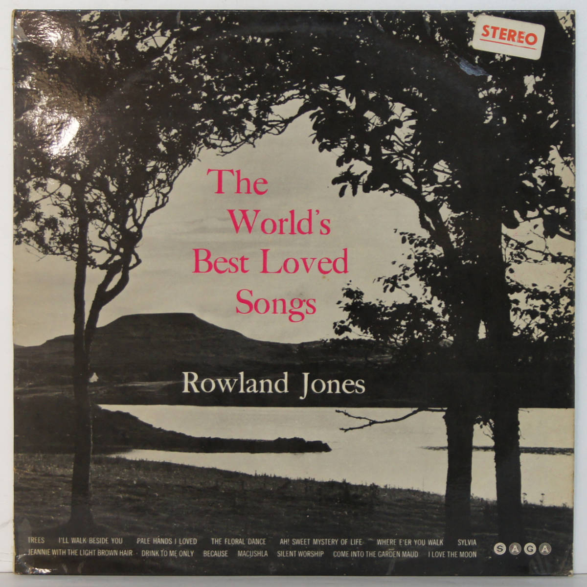 00711i 12LP★ ROWLAND JONES / THE WORLD'S BEST LOVED SONGS ★XID5171 クラシック ARC拍卖