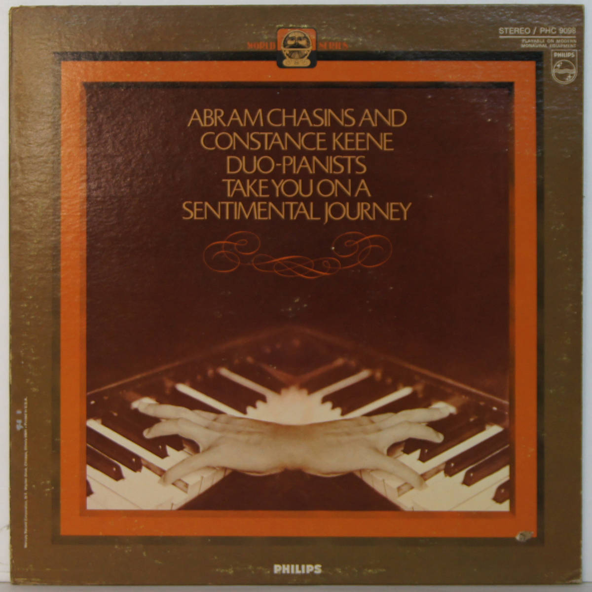 00712i 12LP★ ABRAM CHASINS and CONSTANCE KEENE / DUO-PIANISTS take you on a sentimental journey ★PHC9098 クラシック PHILIPS拍卖