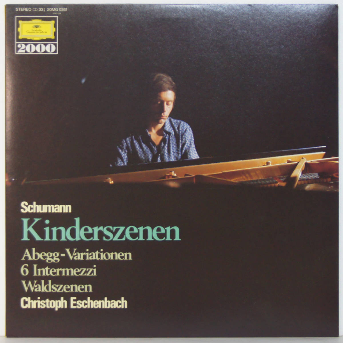 00713i 美品12LP★ クリストフ・エッシェンバッハ / シューマン 子供の情景 アベッグ変奏曲 6つの間奏曲 森の情景 ★20MG0361 grammophon拍卖