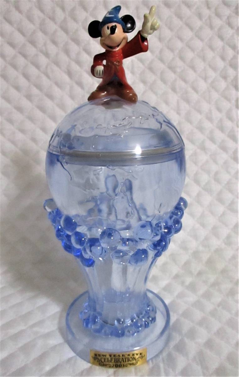 【 ディズニーランド カウントダウン 2003 入れ物 】 ディズニーリゾート グラス カウントダウンパーティー 2003年 グラス 非売品拍卖