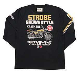 カミナリモータース/ヤマハRD400/ロンT/黒/XL/kmlt-195/エフ商会/テッドマン拍卖