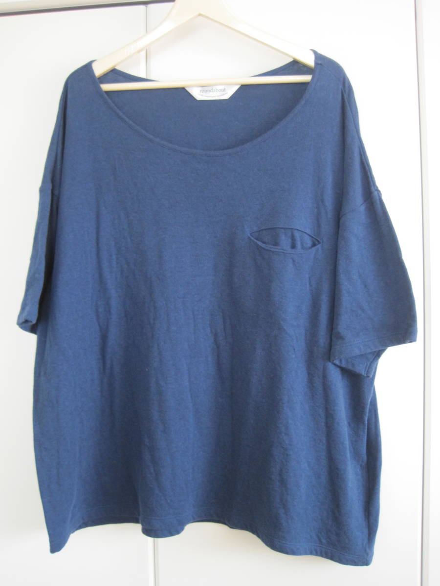 ラウンダバウト roundabout ビックシルエットポケットTシャツ 5拍卖