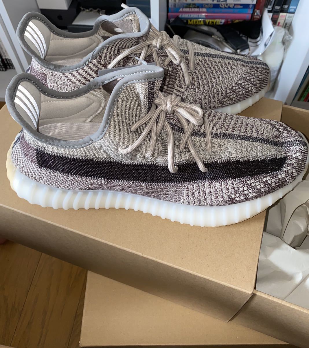 28.5cm ADIDAS YEEZY BOOST 350 V2 ZYON拍卖