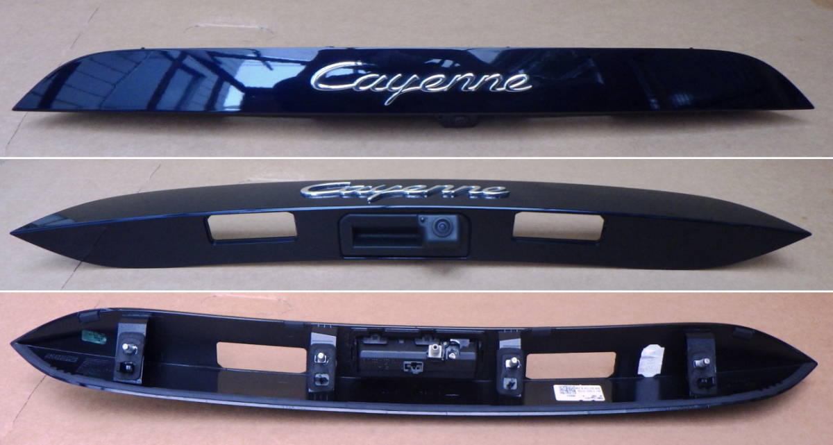 ◆現行ポルシェ カイエン◆テールゲート リリース 電動トップビューカメラ付◆中古拍卖