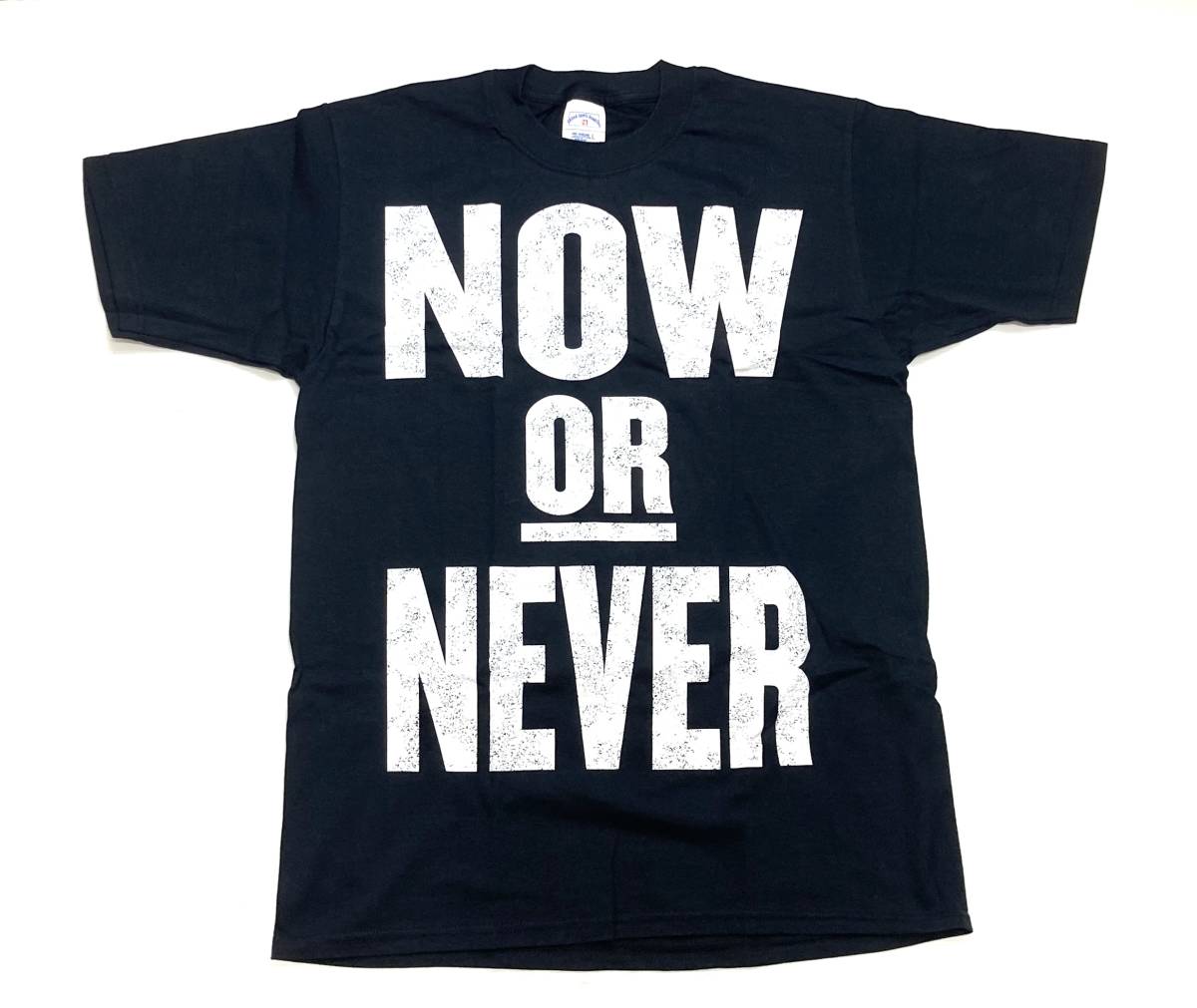美品 USA製 ニックカーター NOW OR NEVER Tシャツ L バックストリートボーイズ拍卖