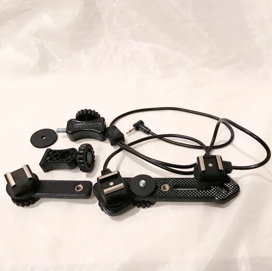 PARAMOUNT Pocket Wizard Mounting Bracket set ポケットウィザート ブラケットセット ストロボ撮影 フラッシュ プロ用機材拍卖