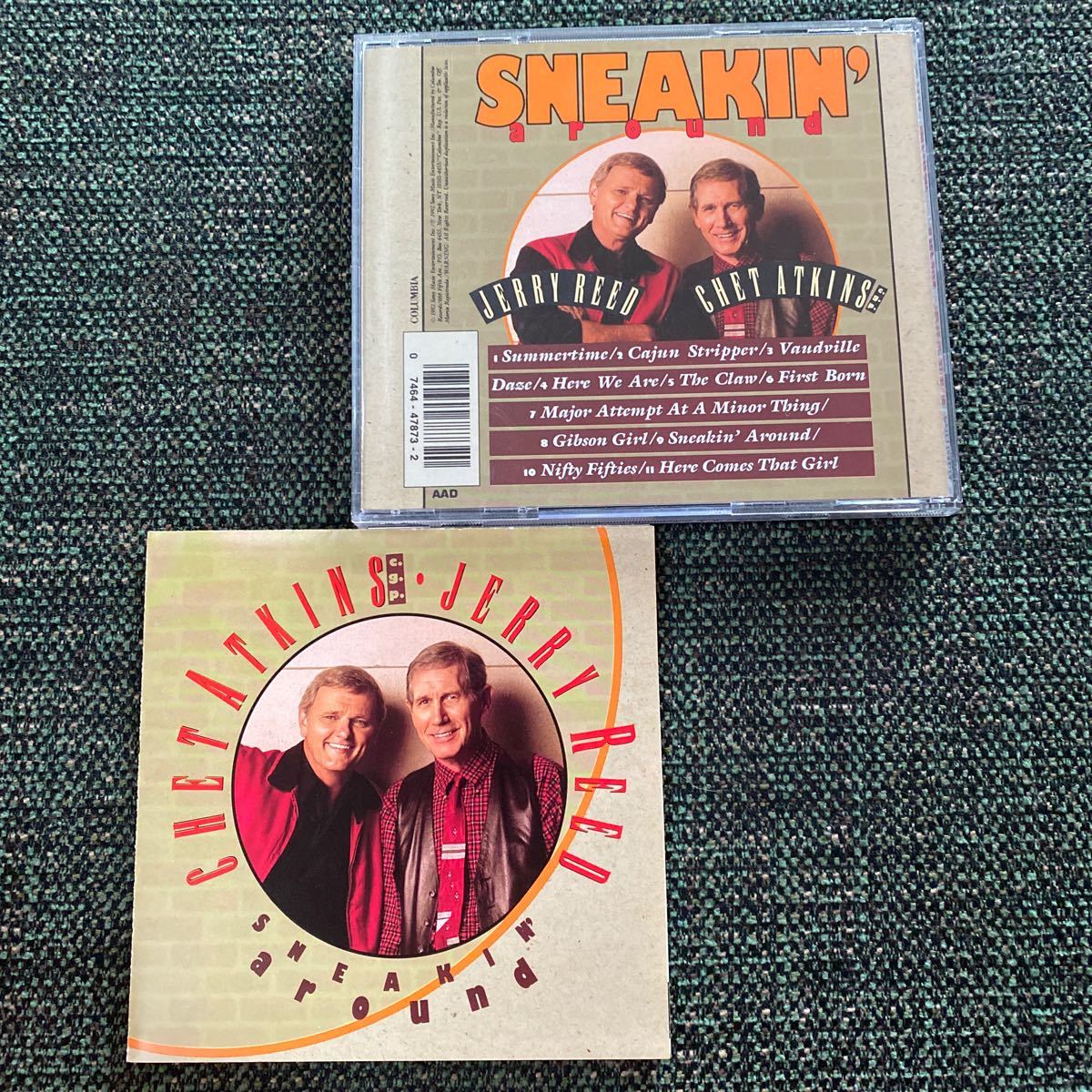 Jerry Reed, Chet Atkins CD Sneakin Around チェットアトキンス拍卖