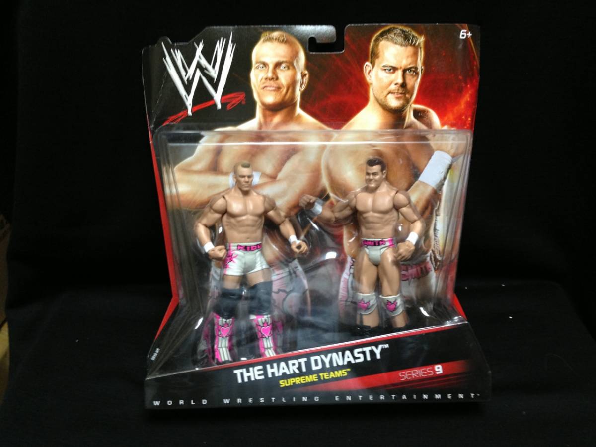 MATTLE:WWE BASIC 2PACK SERIES 9 ザ・ハートダイナスティ<デイビーボーイ・スミス・Jr&タイソン・キッド>(未開封品)拍卖