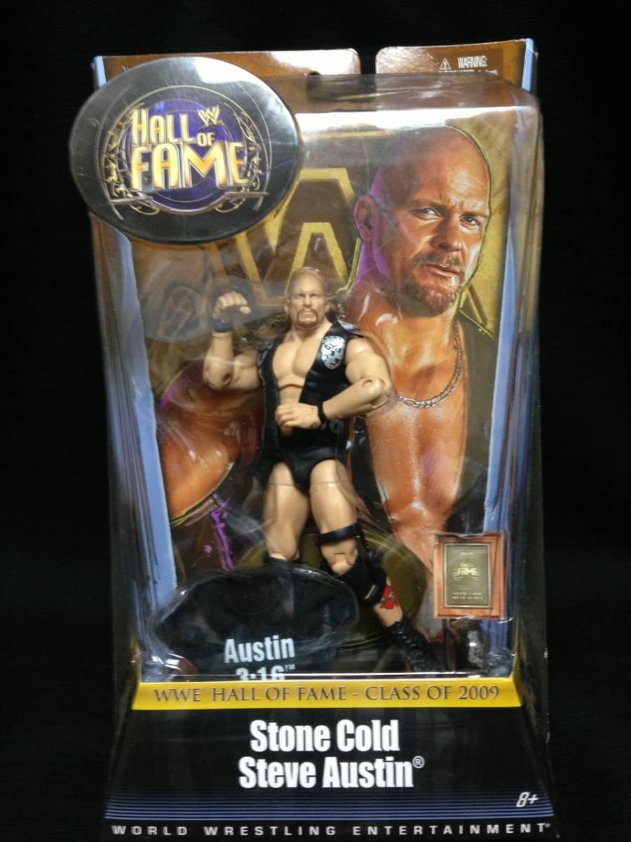 MATTLE:WWE LEGENDS Hall of Fame スティーブ・オースチン w/シャツ(未開封品)拍卖