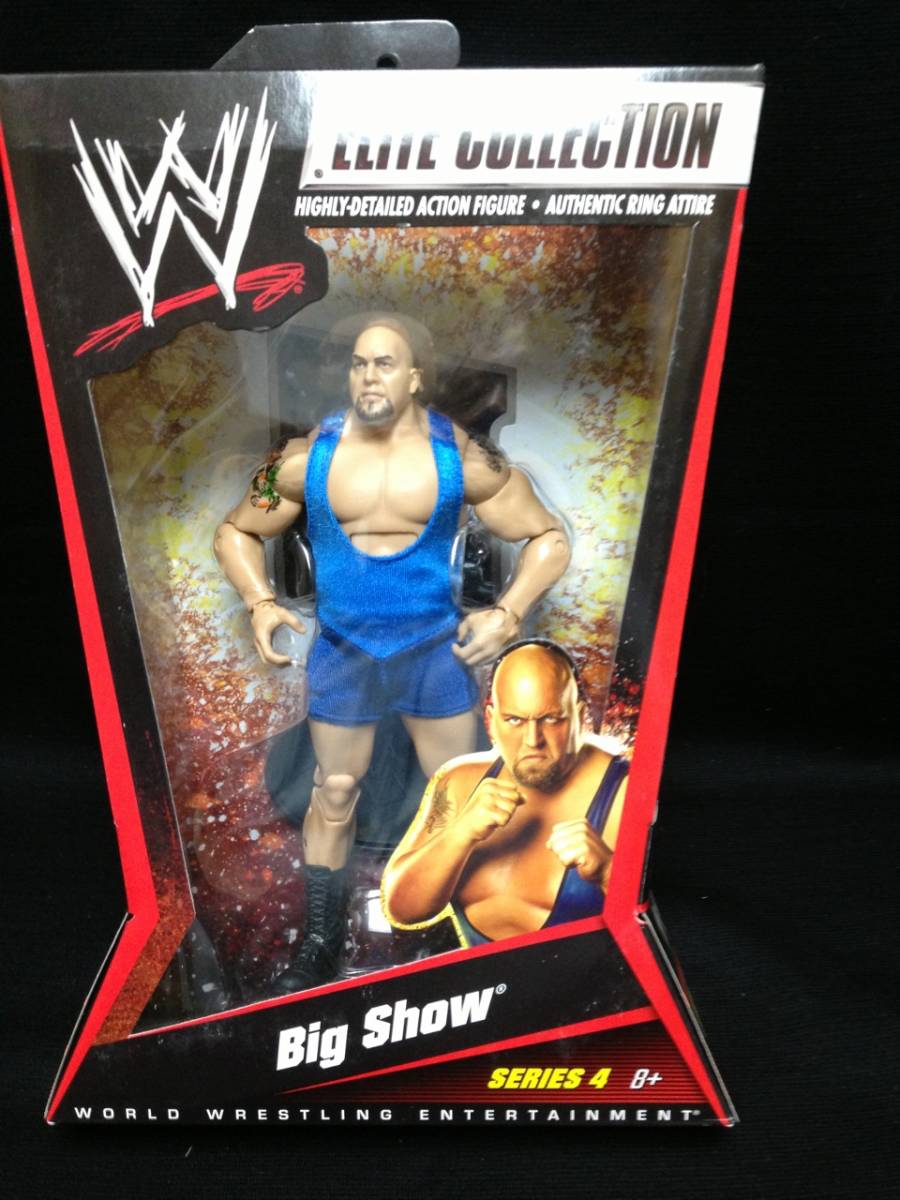 MATTLE:WWE ELITE SERIES 4 ビッグ・ショー w/ダブルショルダータイツ(未開封品)拍卖
