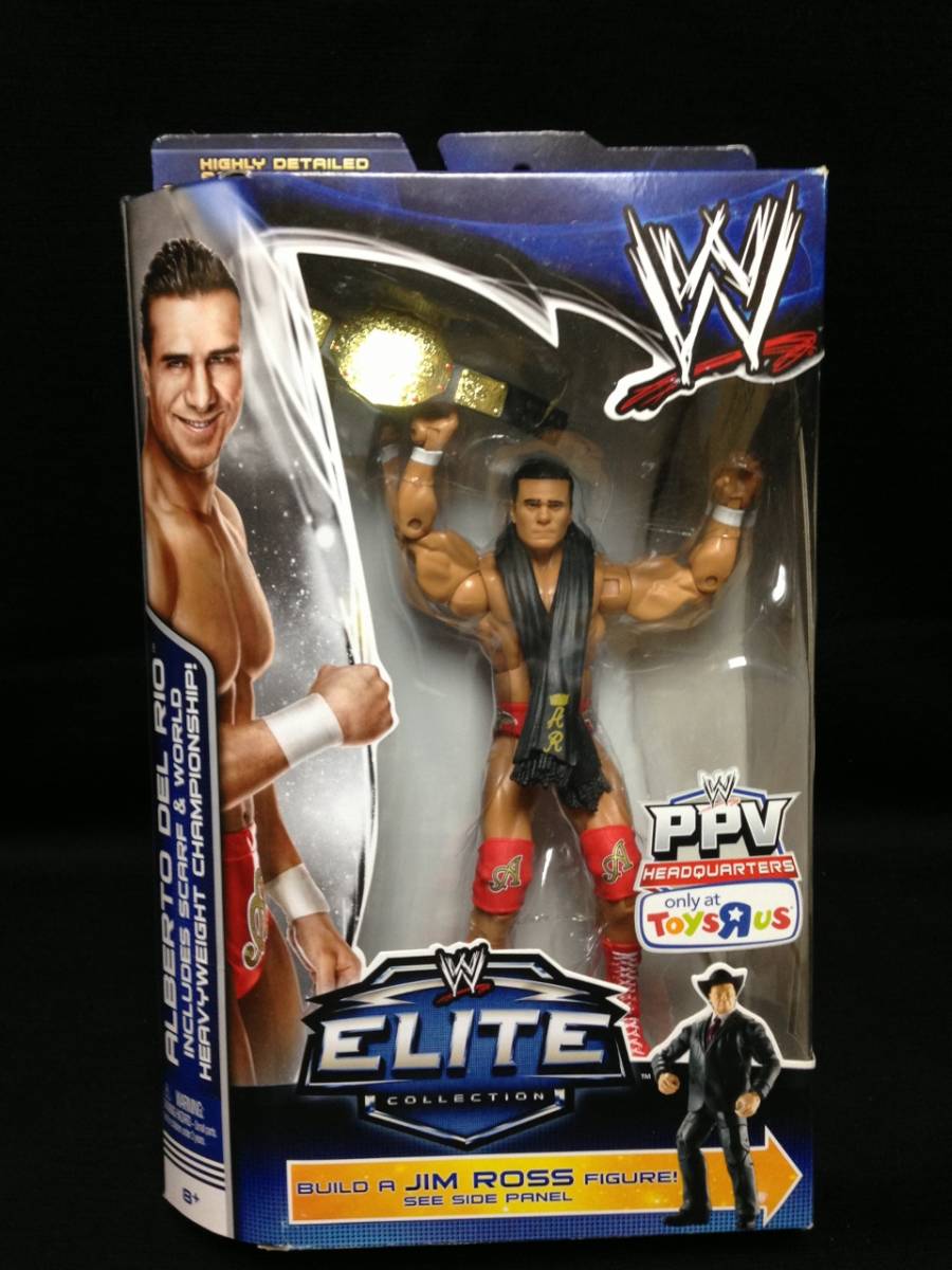 MATTLE:WWE ELITE BEST OF PPV 2013 SERIES 2 アルベルト・デル・リオ <アルベルト・エル・パトロン> w/ベルト(未開封品)拍卖