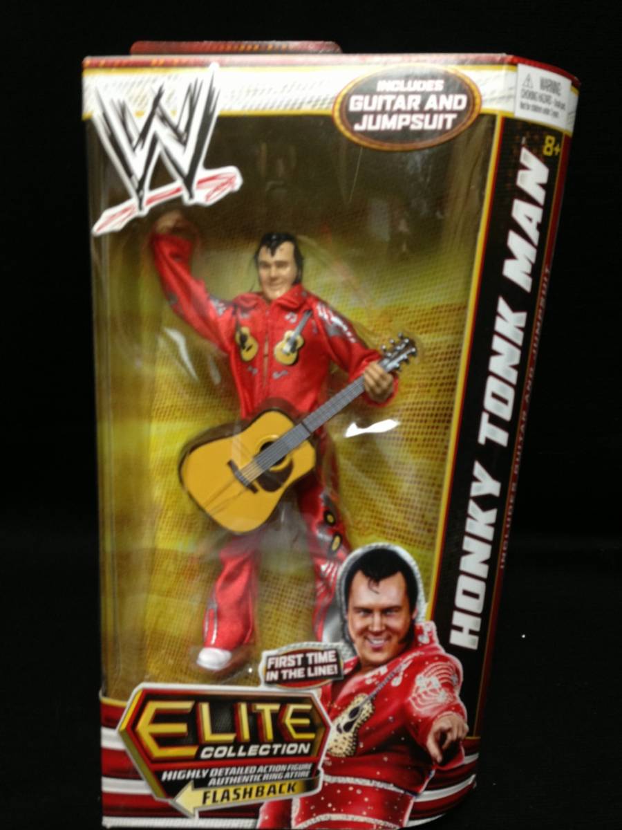 MATTLE:WWE ELITE SERIES 21 ホンキー・トンク・マン w/ギター&ジャンプスーツ(未開封品)拍卖