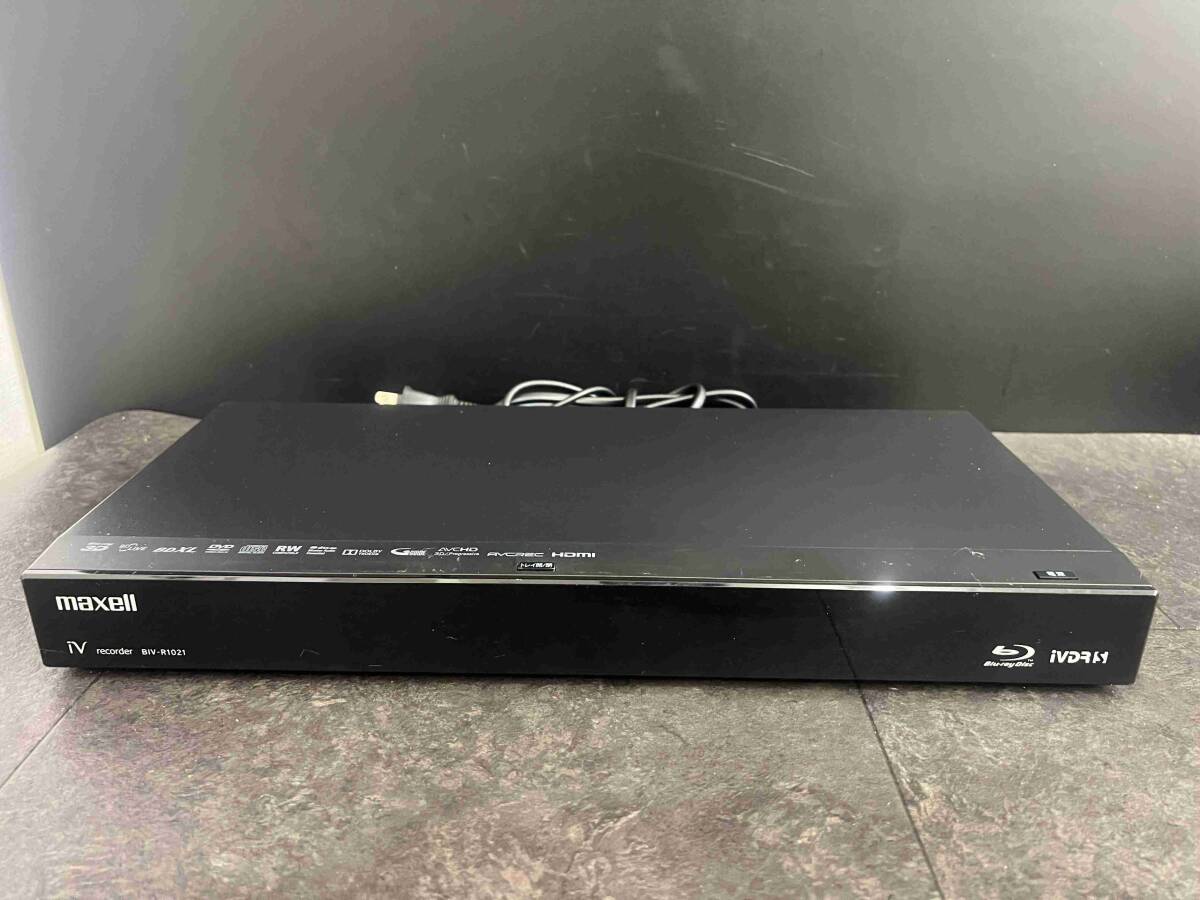 CT11029 maxell マクセル BIV-R1021 iV&ブルーレイディスクレコーダー ジャンク拍卖