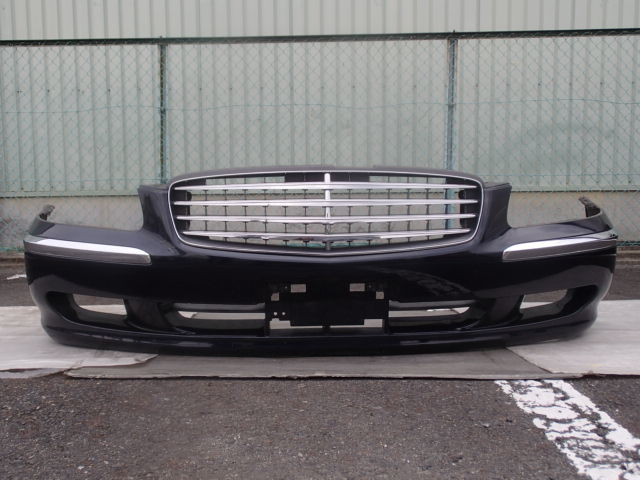 【2603】中古 シーマ GF50 450XV VK45DD BW5 ダークブルー フロントバンパー Fバンパー F2022-AR0ME拍卖