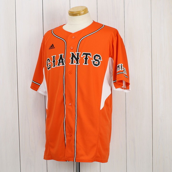 【送料無料】adidas アディダス 読売ジャイアンツ 半袖ユニフォーム 応援ユニフォーム 野球 L拍卖