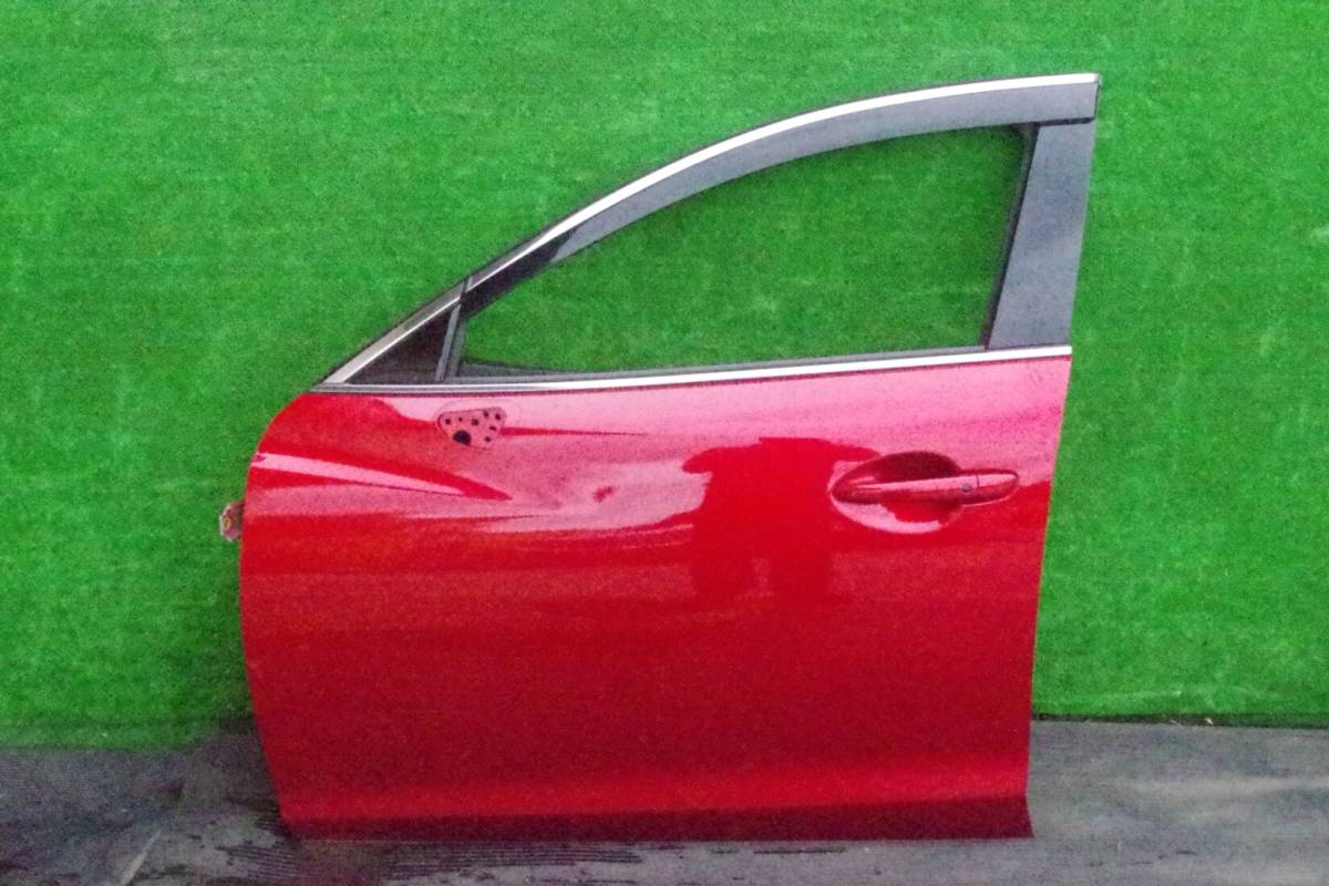 マツダ アテンザ GJ フロントドア 左 (ワインレッド系)拍卖