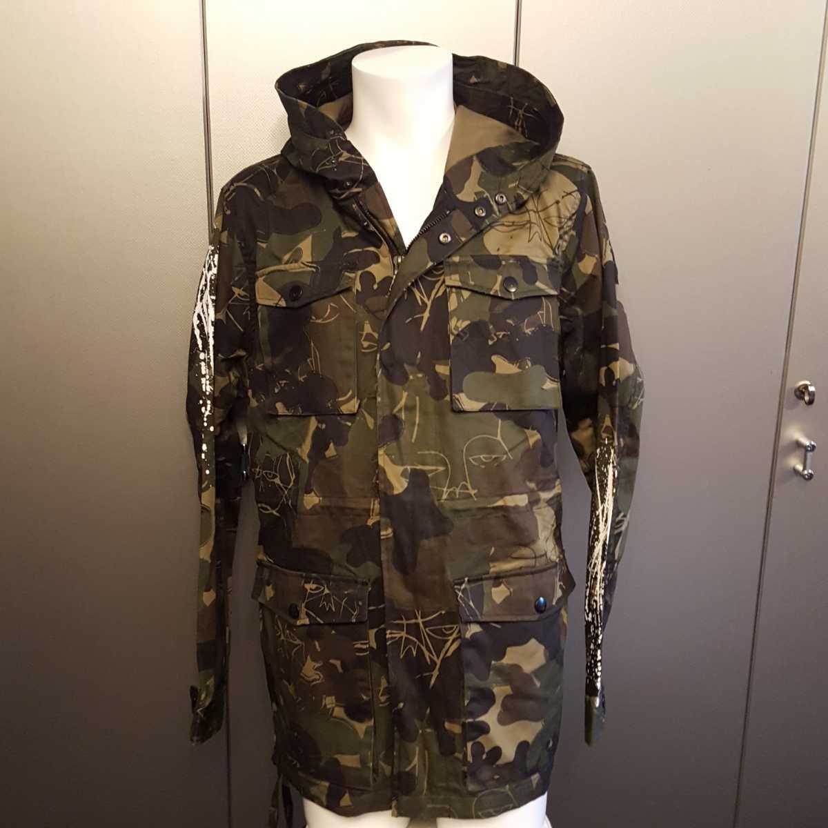 ★【美品】Haculla. ハキュラ ジャケット 迷彩 フード付き 上着 ミリタリージャケット Lサイズ拍卖