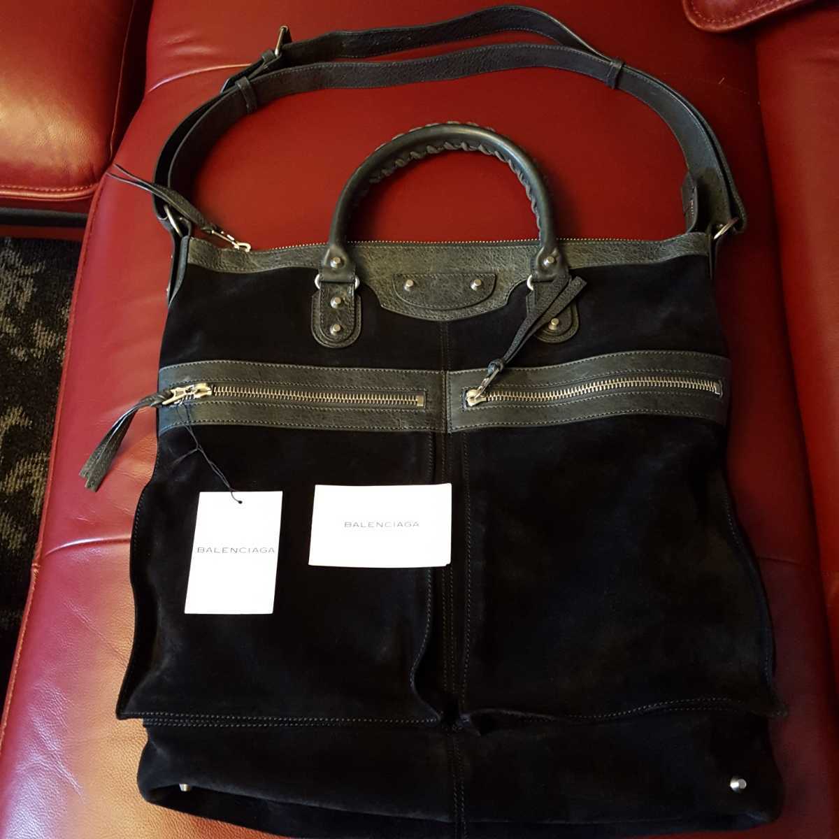 ★【美品】BALENCIAGA バレンシアガ バッグ 2way レザー カバン トートバッグ ショルダーバッグ拍卖