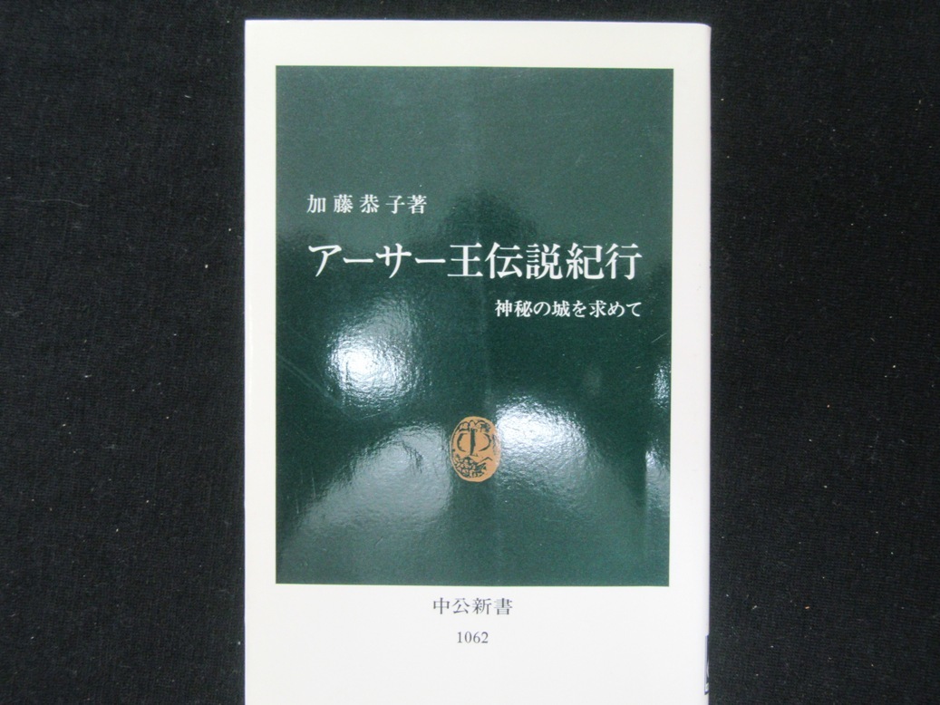 アーサー王伝説紀行 神秘の城を求めて 加藤恭子著 中公新書拍卖