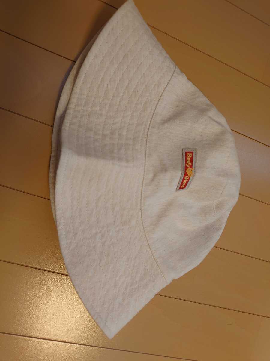 BODYGLOVE ボディグローブ 夏リバーシブル帽子ハット きなり 新品未使用自宅保管 頭まわり59深さ9直径30センチ拍卖