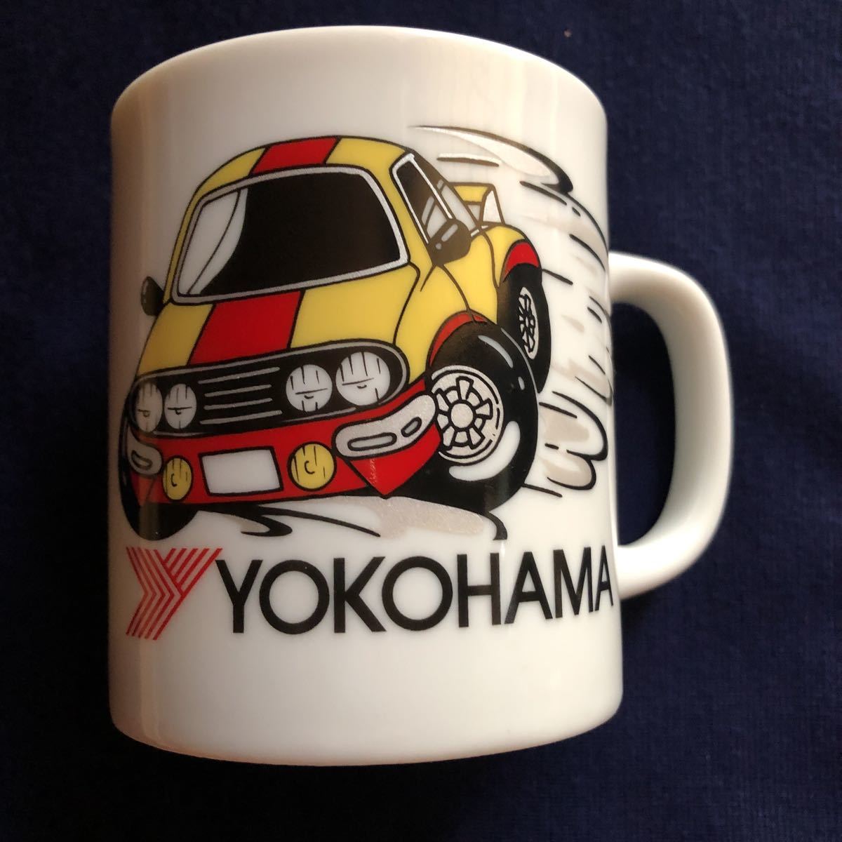 激レア非売品 ヨコハマタイヤ 陶器 マグカップ ノベルティ拍卖