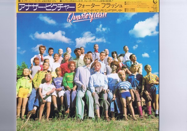 新品同様 国内盤 LP Quarterflash / Take Another Picture / クォーター・フラッシュ アナザー・ピクチャー 帯付 インサート付 25AP 2655拍卖
