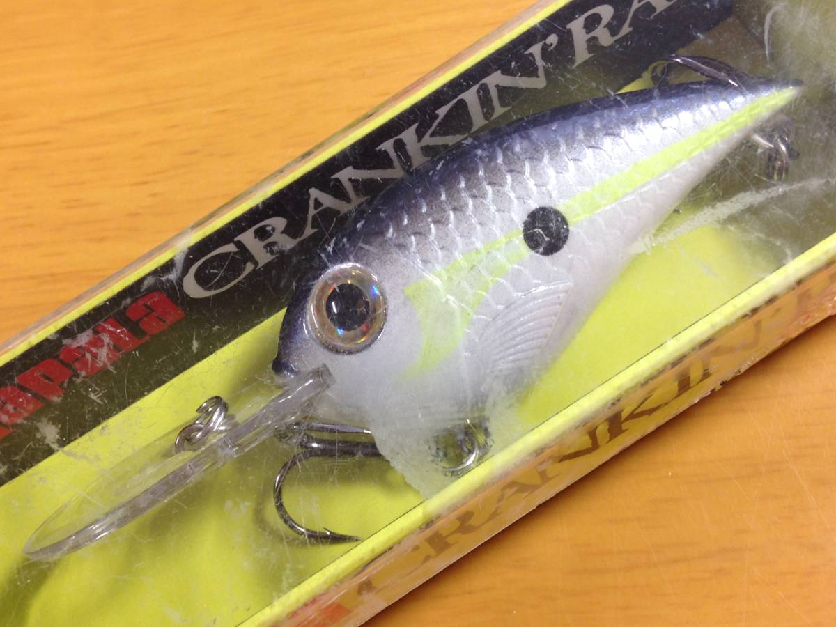 ★RAPALA★ CRR-10 HSD ラパラ クランキンラップ 6cm ヘルシンキシャッド ※箱にワーム焼けあり 検索用 DT #20-550拍卖