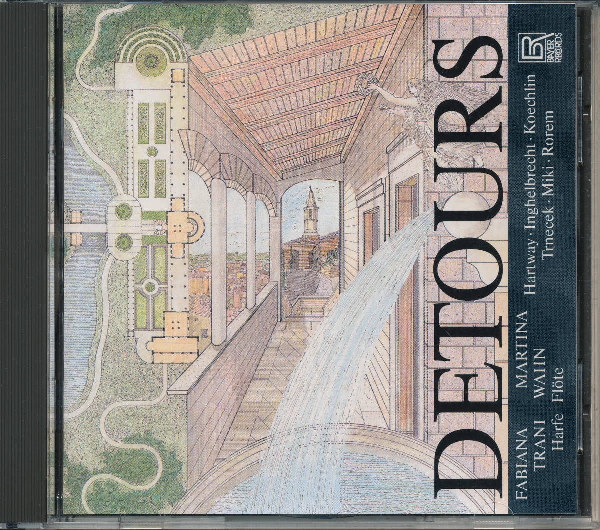 Martina Wahn (フルート)/ Fabiana Trani (ハープ)『DETOURS』 Hartway/ Inghelbrecht/ Koechlin/ Trnecek/ Rorem の作品拍卖