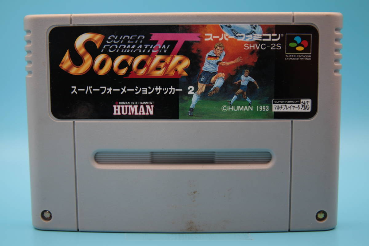 任天堂 SFC スーパーフォーメーションサッカー2 ヒューマン 1993 Nintendo SFC Super Formation Soccer 2 Human 1993③拍卖