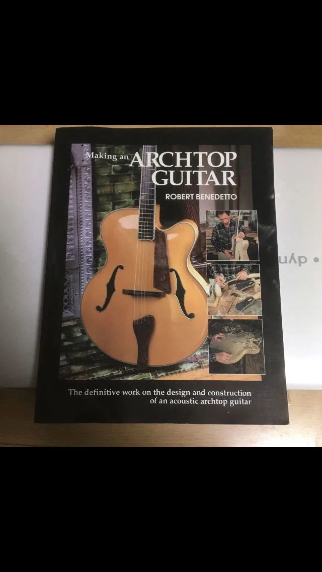 Making an archtop guitar ベネデット フルアコ リペア ギター 修理 ジャズ 拍卖