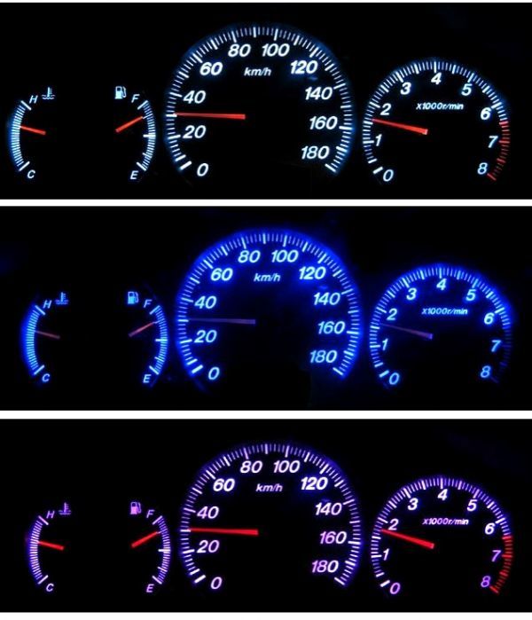 マツダ/MPV メーター照明用LED1台分セット!レッド拍卖