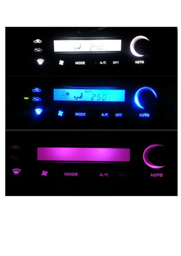 S15シルビア!前期 エアコンLED照明セット! ピンク拍卖