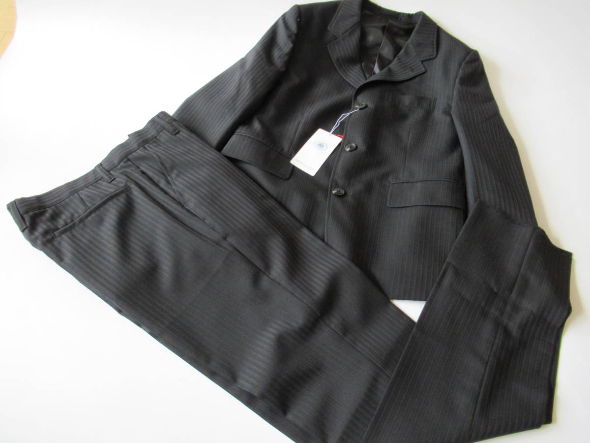 ■202001即決■ J.PRESS Jプレス ジェイプレス新品ブラック フォーマルストライプ スーツ 150拍卖