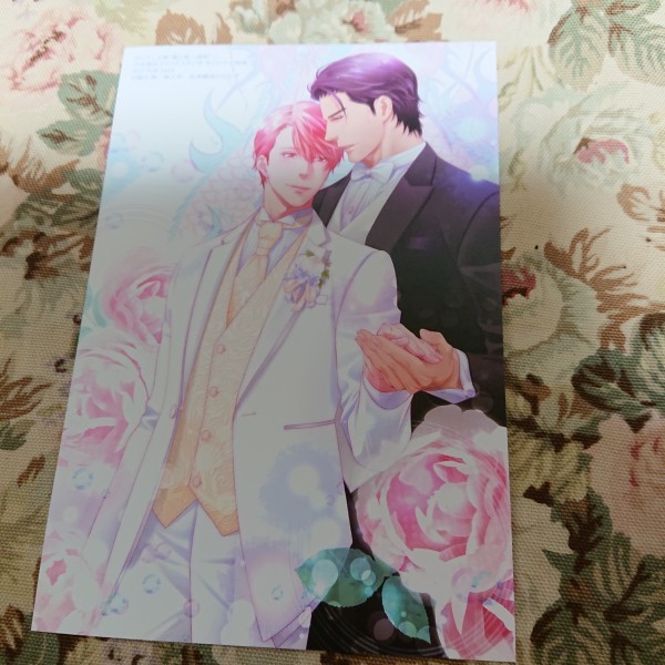 非売品★BL亜樹良のりかず「龍と竜~清明~」コミコミスタジオイラストカード拍卖