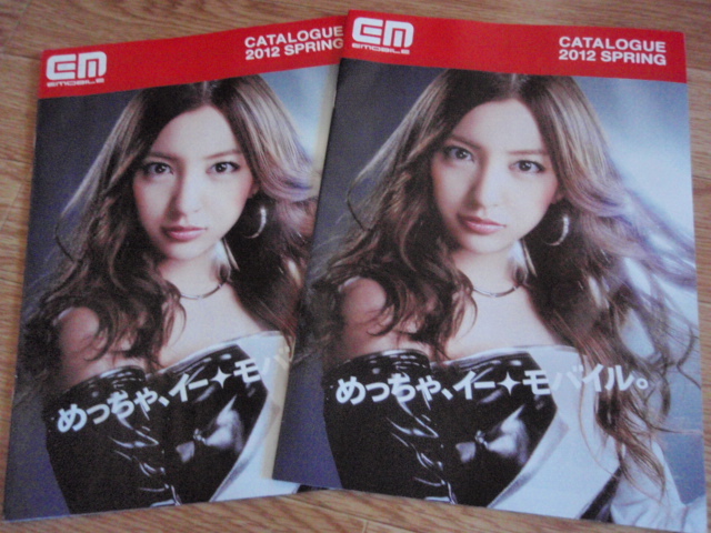 美品・貴重品 AKB48 板野友美 イーモバイル カタログ 2枚セット拍卖