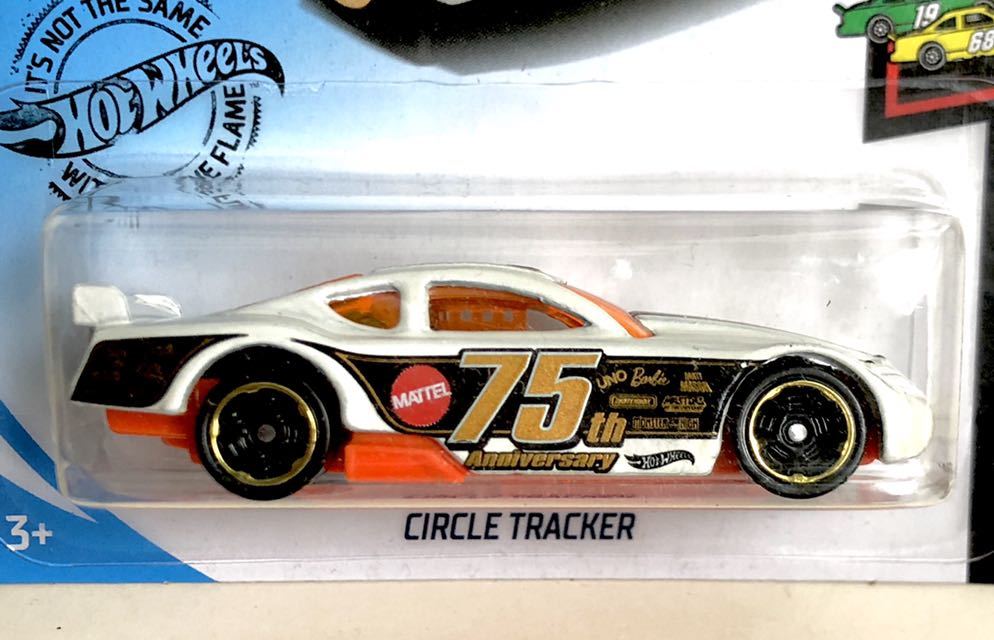 2020 Circle Tracker Mattel 75 th Anniversary NASCAR サークル トラッカー マテル 75周年 Jun Imai ジュン イマイ White ホワイト 絶版拍卖