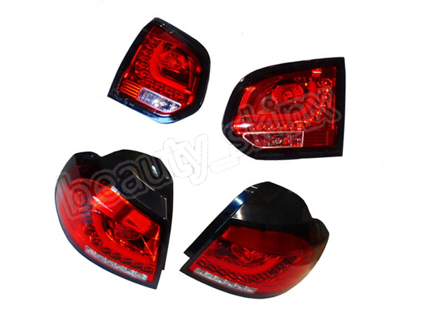 Volkswagen VW ゴルフ6 Golf Ⅵ (5K型) LED テールランプ/ライト フォグランプ付き 左右 5K0945093 5K0945094 5K0945095 5K0945096 新品拍卖