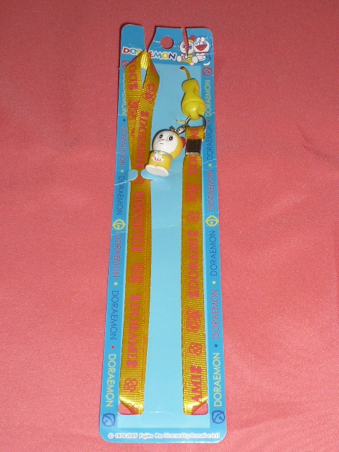 激レア!2005年 藤子不二雄 ドラえもん キャラクター ドラミちゃん マスコット付 ネックストラップ☆拍卖