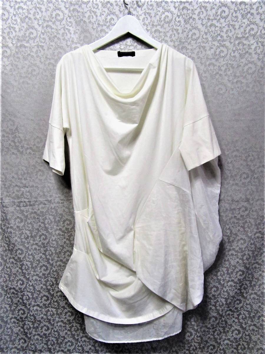 11 Kanaru,Y モダンデザインワンピース オフホワイト拍卖