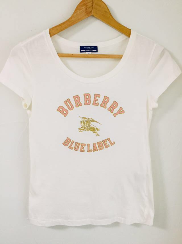 バーバリーブルーレーベルTシャツ未使用品拍卖