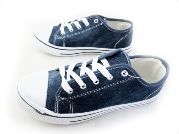 1円~cL02新品AAAローカット/レースアップキッズスニーカー17㌢NAVY♂拍卖