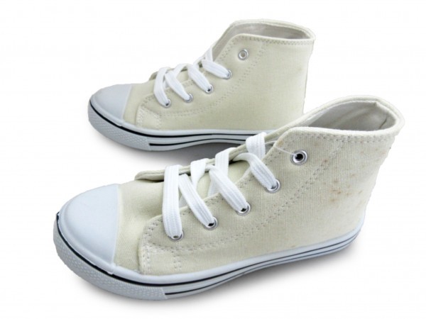 1円~cL074新品AAAミッドカット/レースアップキッズスニーカー19㌢KINARI♂拍卖