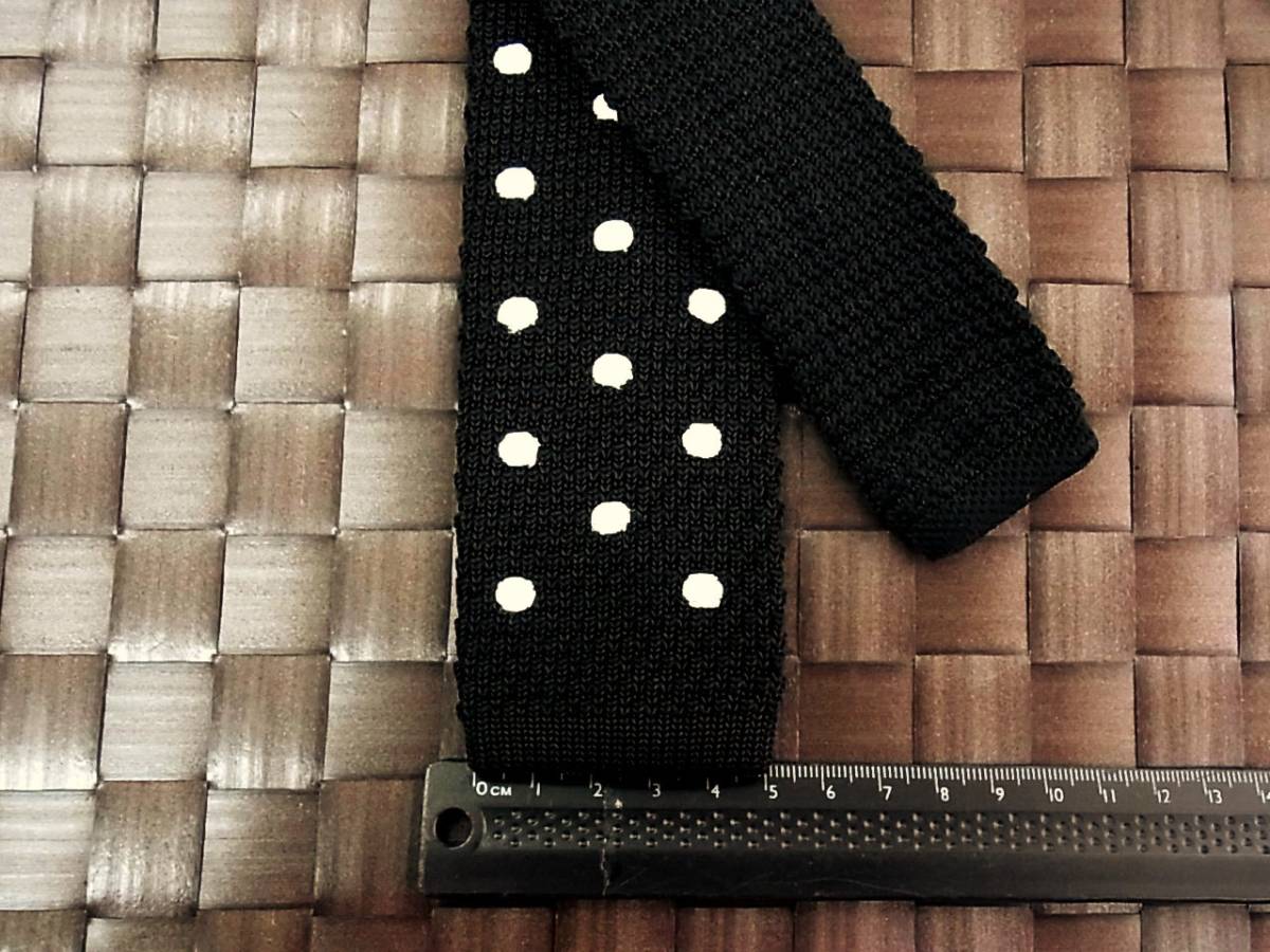 【美品 ニットタイ】0359 チャオパニック ネクタイ拍卖