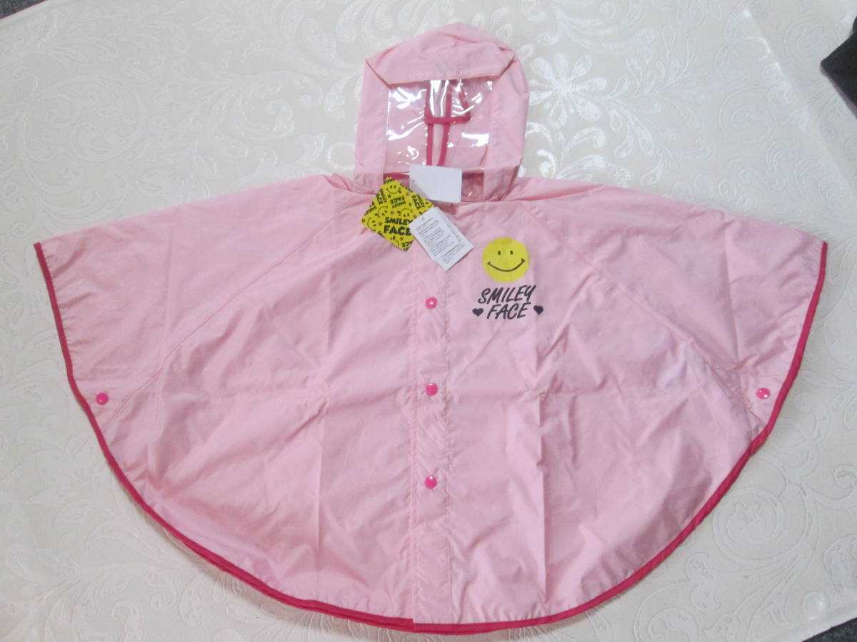 女の子 レインポンチョ サイズ身長80~95cm 新品未使用品拍卖